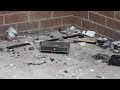 Smashing A Vintage General Electric CR4620 Alarm Clock Radio
