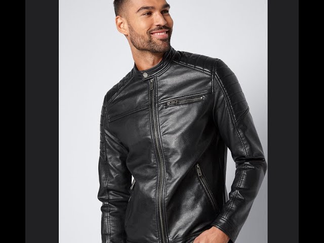 Vídeo relacionado con JACK & JONES Synthetic Leather Jacket Synthetic Leather Jacket Black l Black L