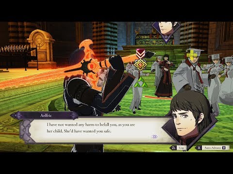 Fire Emblem: Three Houses - Byleth Vs Aelfric Unique Dialogue
