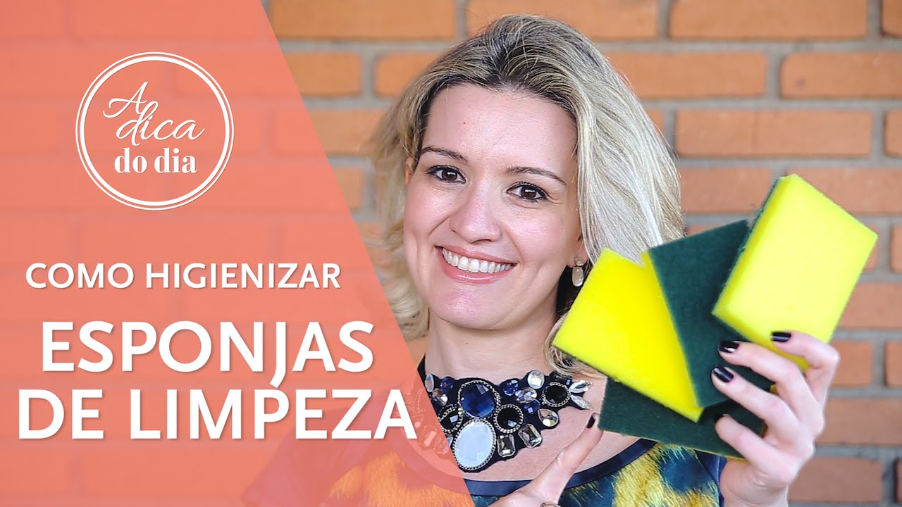 COMO HIGIENIZAR ESPONJA DE LIMPEZA | A DICA DO DIA COM FLÁVIA FERRARI