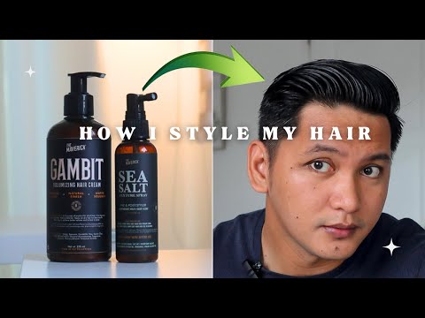 How I Style My Hair! Short-length Men's Hairstyle ft. The Maverick | John Greg Parilla