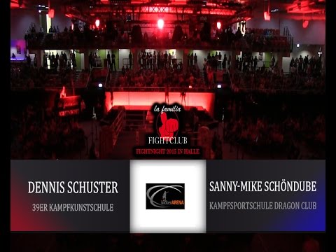 La Familia Fight Night 2015 in Halle - Kampf 15 - Dennis Schuster vs. Sanny-Mike Schöndube