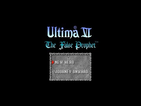 Ultima VI: The False Prophet (SNES 60Hz / US) - Intro / Attract Mode