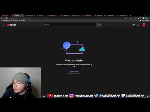 Demon Kam Reacts to 41's "Notti Bop" GETTING TAKEN OFF OF YOUTUBE!