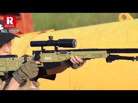 Reobrix Super Magnum (AWM) Building Block Model: A Demo of Realism and Functionality!