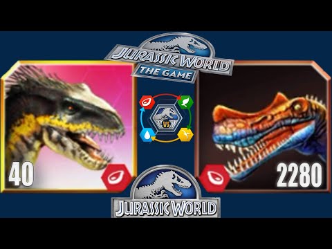 INDORAPTOR vs IRRITATOR DINO BUCKS PACK | JURASSIC WORLD THE GAME