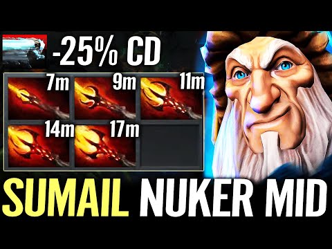 🔥 NIGMA SUMAIL KOTL 7min Dagon MID — 21 KILL Octarine Core + MAX Lvl 5 Dagon Spam Nuker Dota 2 Pro
