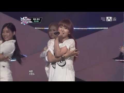 130314 M Countdown GLAM 글램 - 거울 앞에서 In Front Of The Mirror [1080p HD]