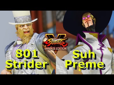 SFV AE - 801 Strider VS Suhpreme | First To 2