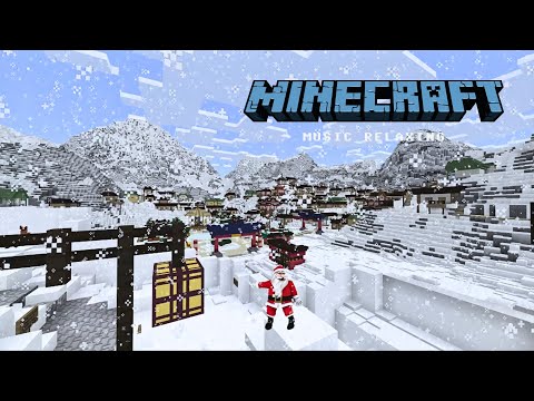 Cozy Snow Cabin - Chill Minecraft Music