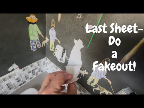 How to Finish Your Last Sheet of Wallpaper in a Room (The Killpoint) - Spencer Colgan