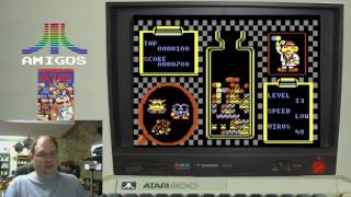 Amigos Plays Dr. Mario (Atari 800)