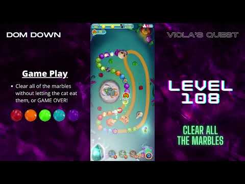 Viola's Quest 🟣🟠🔴 / Level 108 / Dom Down