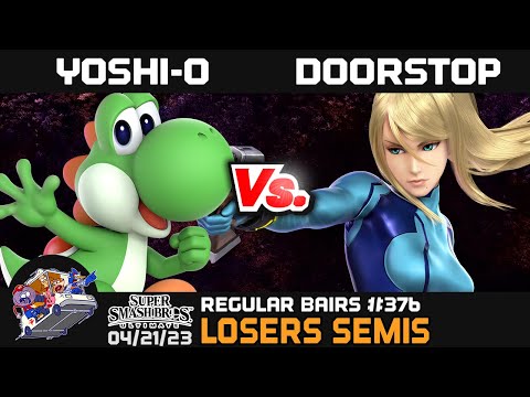 Regular Bairs #376 - SSBU - Losers Semis - Yoshi-O vs. Doorstop