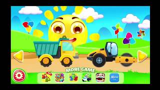 Car builder and factory game for kids, build Fire truck, Excavator, Ambulance, Bus, and Police car
