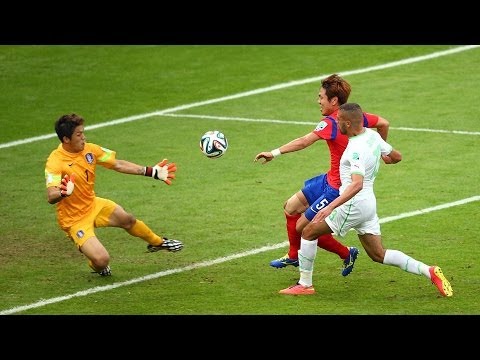 Algeria 4 - 2 South Korea : World Cup 2014