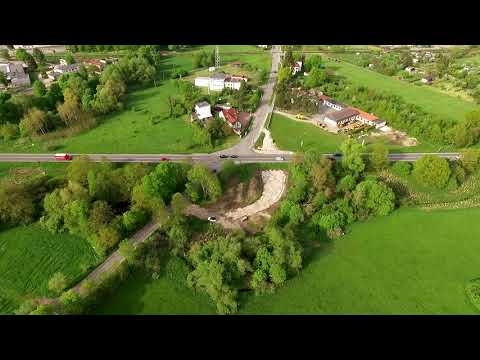 Třebechovice pod Orebem - Přestavba křižovatky 2021 ► por Berny dron