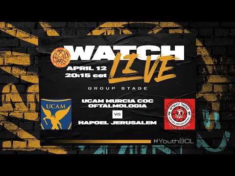 UCAM Murcia COC Oftalmología v Hapoel Jerusalem | Full Basketball Game | Youth BCL 2023