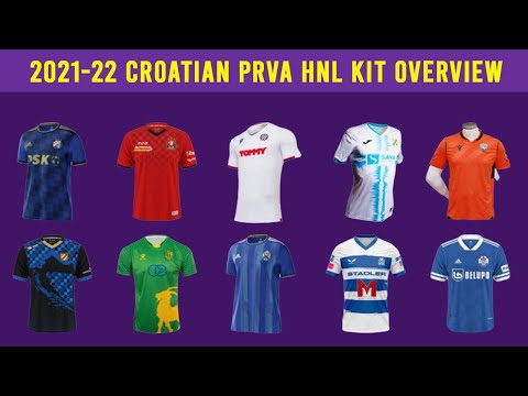 2021-22 Croatian Prva HNL Kit Overview