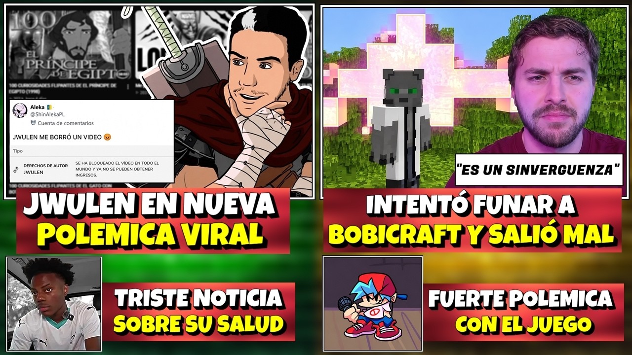 JWULEN FUNADO POR NUEVA POLEMICA | DALAS INTENTA FUNAR A BOBICRAFT y TERMINA HUMILLADO | SPEED y mas
