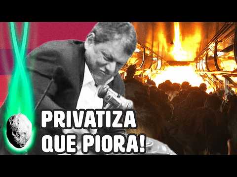 TREM PEGA FOGO E EXPLODE EM SÃO PAULO | PLANTÃO