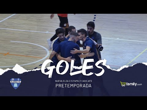 AFS TV · GOLES CD Nueva Elda 2-5 Family Cash Alzira FS [Pretemporada]
