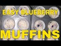 Easy Homemade Blueberry Muffins