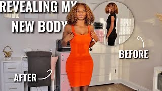 REVEALING MY NEW BODY *bbl journey*
