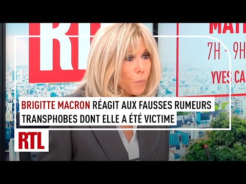 Brigitte Macron réagit aux fausses rumeurs transphobes dont elle a été victime