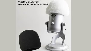 VIZEMO BLUEYETI POP FILTER COVERS
