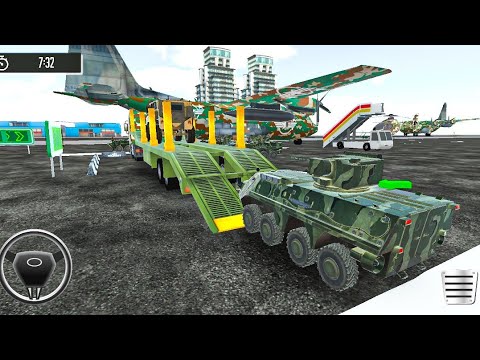 Army Vehicle Cargo Transport Simulator 3D Android Gameplay #2