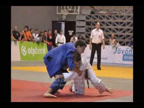 Judo 2009 Paks -73kg Regis A (ITA) - Kovács M (HUN) - Junior Atom Cup