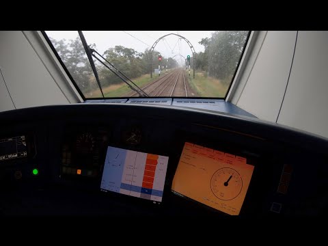 Do NS trains ride to the second? Hilversum - Utrecht CABVIEW HOLLAND 15aug 2020