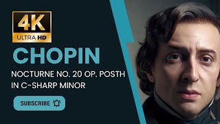 Chopin Nocturne No. 20 in C-Sharp minor, Op. posth. | 4K UHD