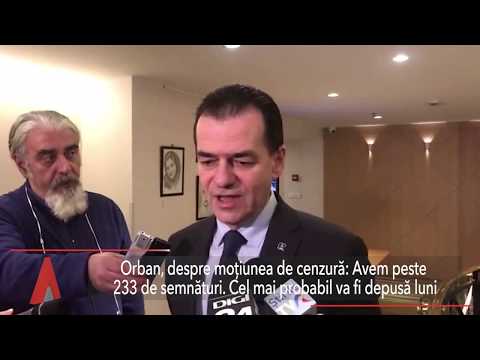 Stiri Mediafax 25 Septembrie - Moțiunea de cenzură a strâns 233 de semnături