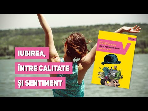 Semn de carte - Ed. 383 | Alain de Botton - O educație emoțională