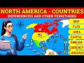 North America Map Explained North American Countries Territories Explained