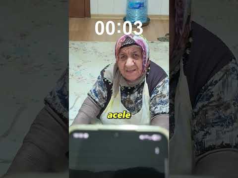 Torun vs. Babaanne: 10 saniye mücadelesi! 🤣