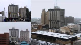 preview picture of video 'Genesee Towers Implosion, Dec. 22, 2013, Flint, MI'