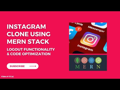 Instagram Clone Using MERN Stack in Hindi/Urdu | Social Media App | 2022 |  Part 15 (a)