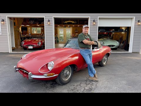 SOLD! - 1968 Jaguar E-Type Roadster - GREAT SURVIVOR PROJECT!