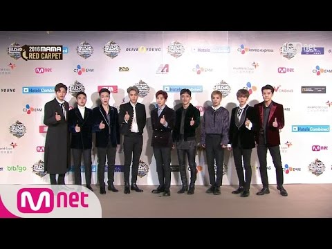 [2016 MAMA] Red Carpet_EXO