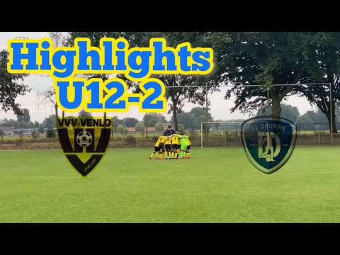 HIGHLIGHTS U12 VVV VENLO- S.V. DEURNE (1-0) 25-09-2021 #nederland #jeugvoetbalopleiding