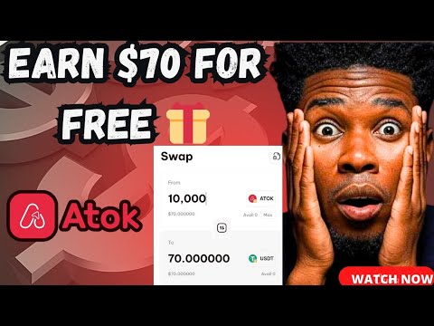ATOK APP: FREE TOKEN REWARD, CLAIMING, PRICE & WITHDRAWAL PROCESS || MAKE MONEY ONLINE