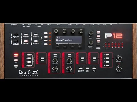 Dave Smith Instruments "Prophet 12" demo