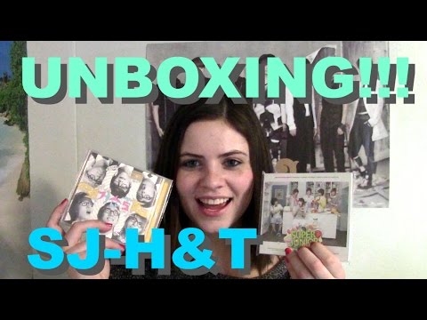 [UNBOXING] Super Junior H and T CDs