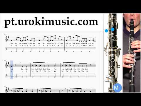 Aulas de Clarinete Axel F - Crazy Frog Curso Aprender um-i372