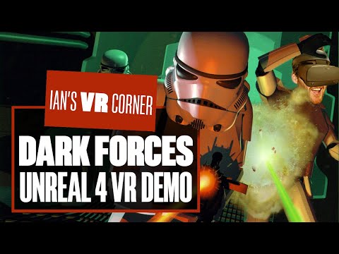 This Star Wars: Dark Forces VR Fan Remake Gameplay Will FORCE You To Want VR!  - Ian's VR Corner