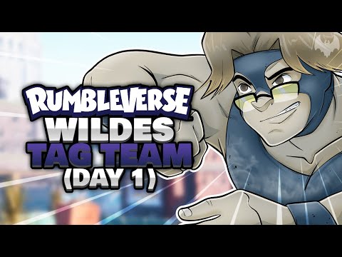 WILDES TAG TEAM (DAY 1 GAMEPLAY) 🤼‍♀️ - ♠ Rumbleverse ♠