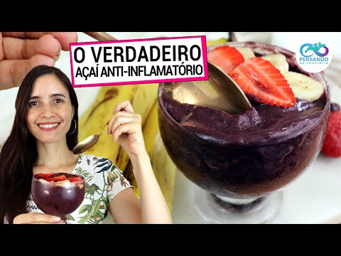 O AÇAÍ QUE NÃO TE FAZ MAL! VEJA COMO FAZER UM AÇAÍ SAUDÁVEL DE VERDADE! SEM AÇÚCAR E XAROPE!